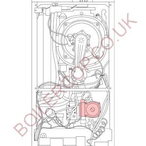 7722642 - BAXI - Duo-tec - Duo-tec 28 HE - Pump Kit UPMO - 15-60 L3